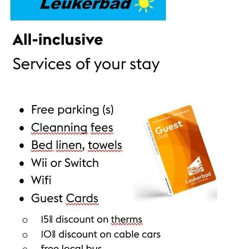 Octogon - Free Parking - Wii - Sportarena Apartman Leukerbad